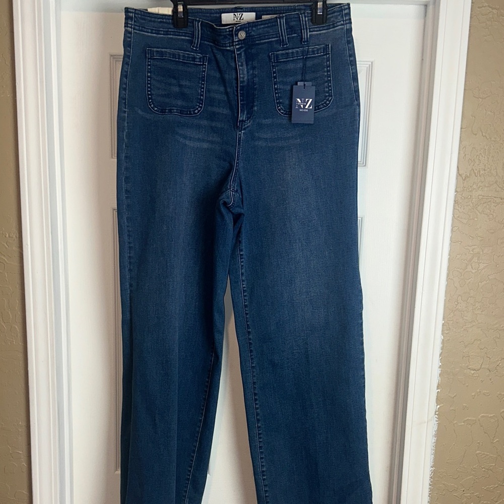 NIC+ZOE NZ Denim High-Rise Wide-Leg Jeans